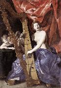 LANFRANCO, Giovanni Venus Playing the Harp (Allegory of Music) sg Spain oil painting reproduction